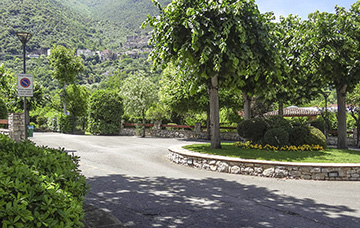 giardino albergo topolino