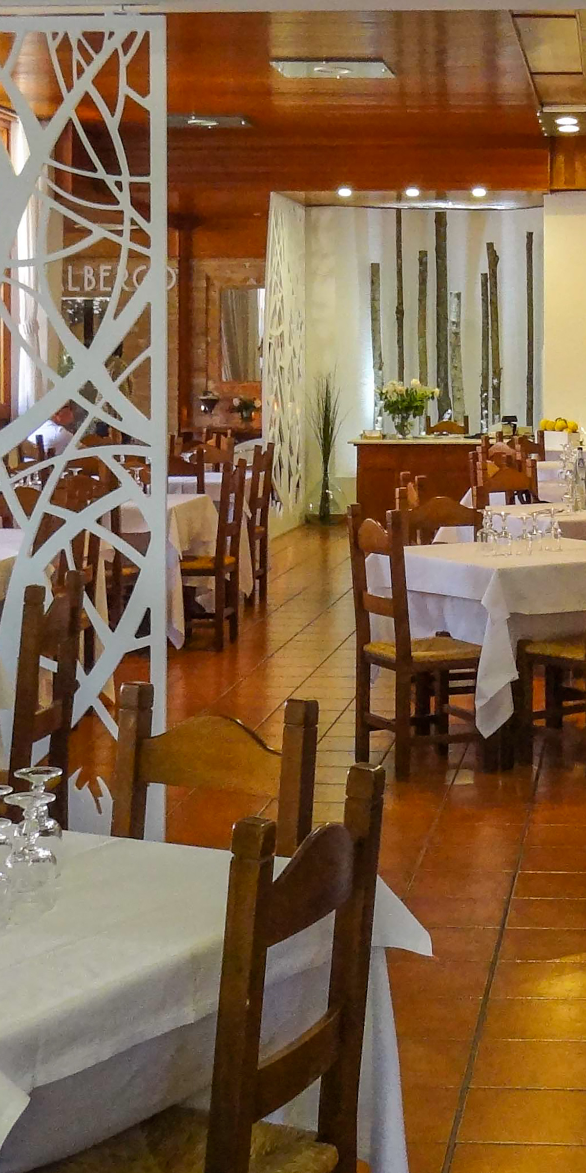 scorcio della sala ristorante